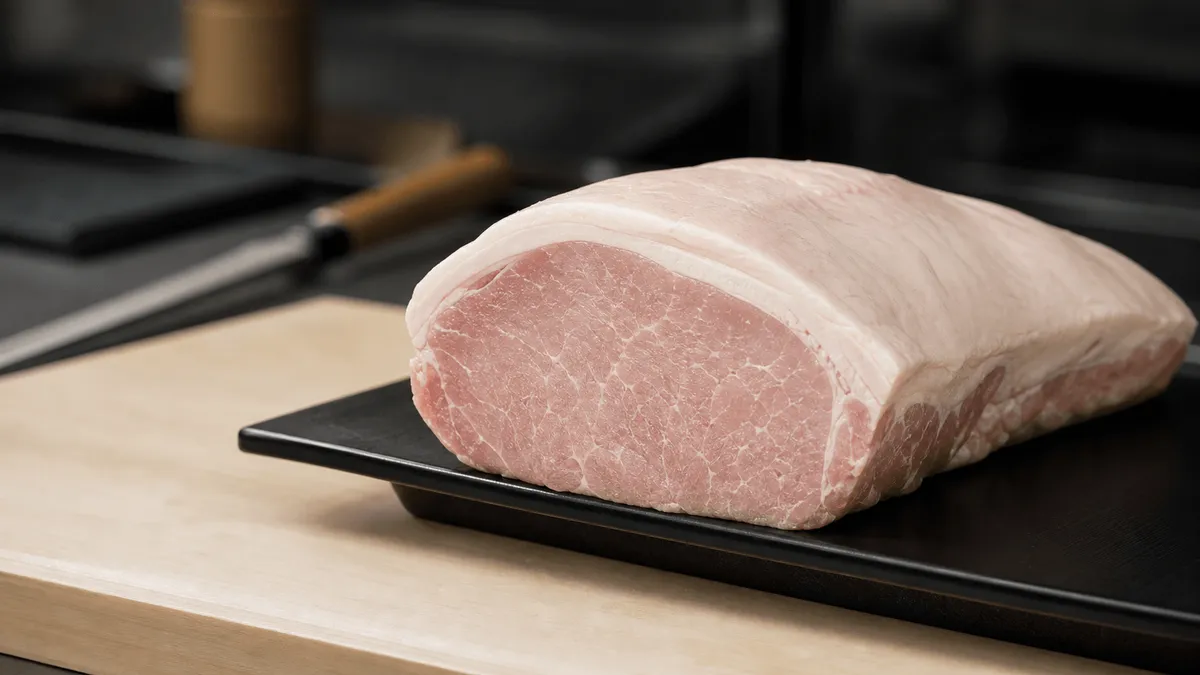 とんかつに使う豚肉の素材